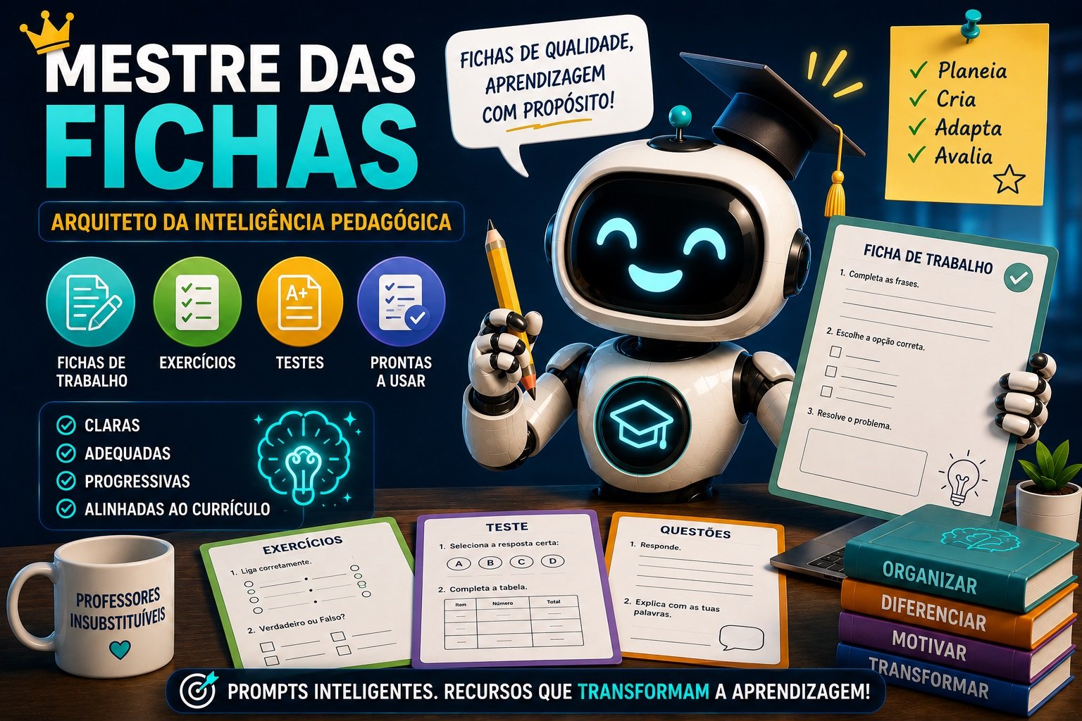 Mestre das Fichas — Avaliador